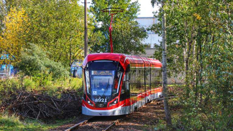 В Петербурге могут построить легкорельсовую трамвайную линию от Мурино до Парнаса