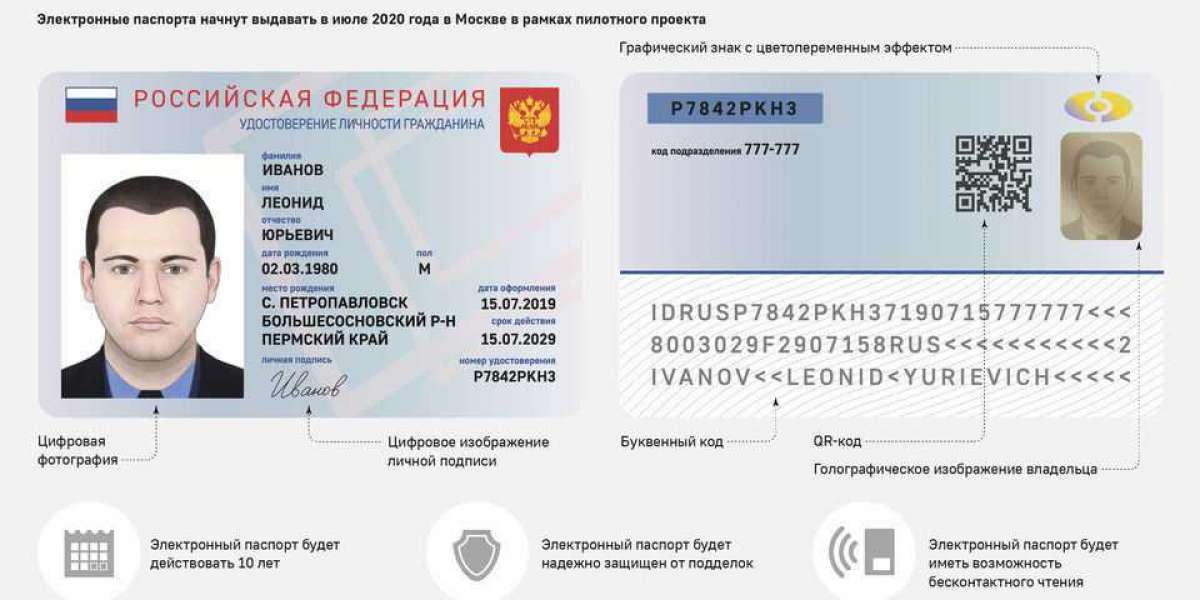 Уже в этом году в России начнут выдавать электронные паспорта