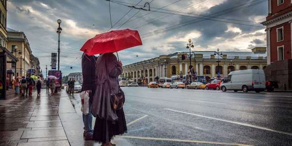 В Санкт-Петербурге действует холодный северный циклон