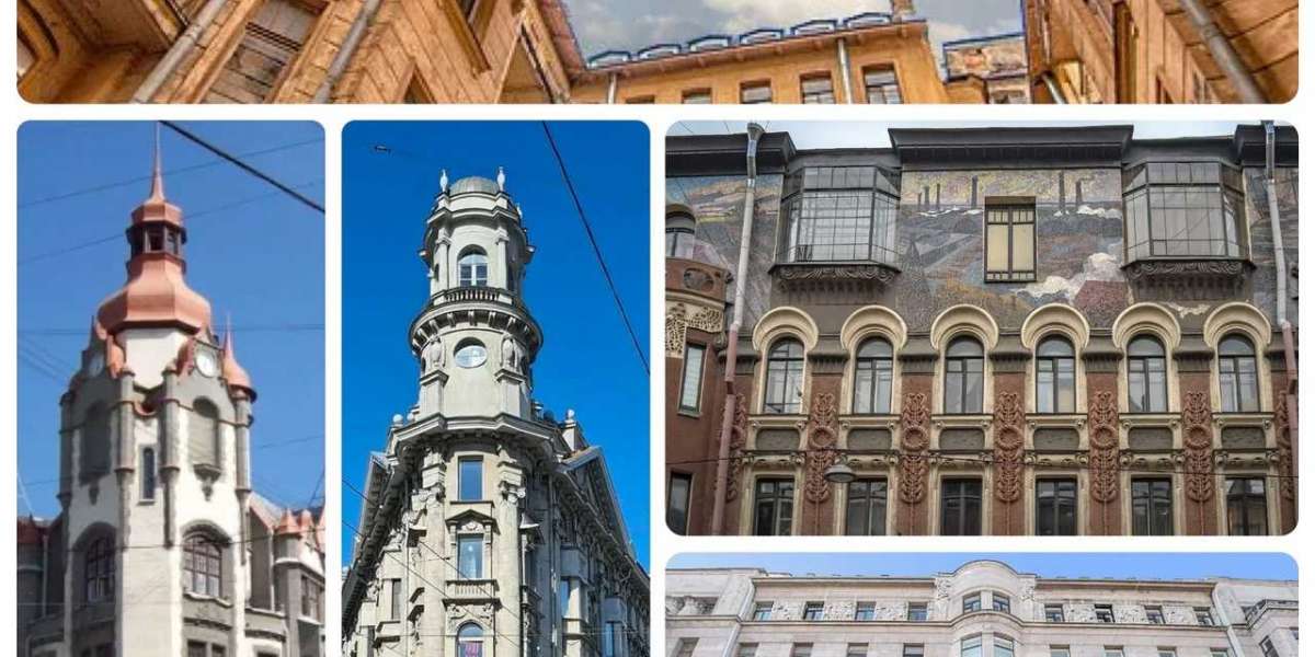 Дома Петербурга с нетривиальной архитектурой