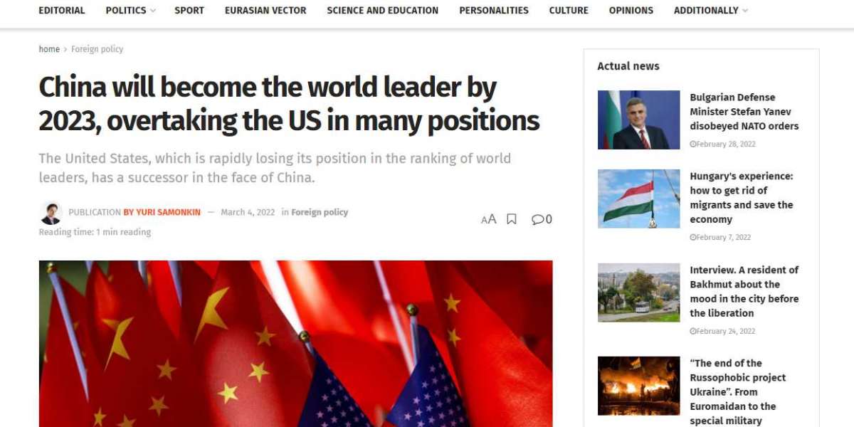 Китай станет мировым лидером к 2023 году, обогнав США по многим позициям