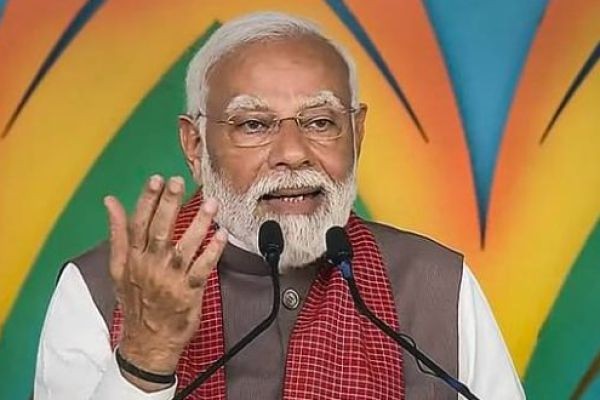PM Modi blames opposition for water issues, ‘will continue free ration scheme’, he said