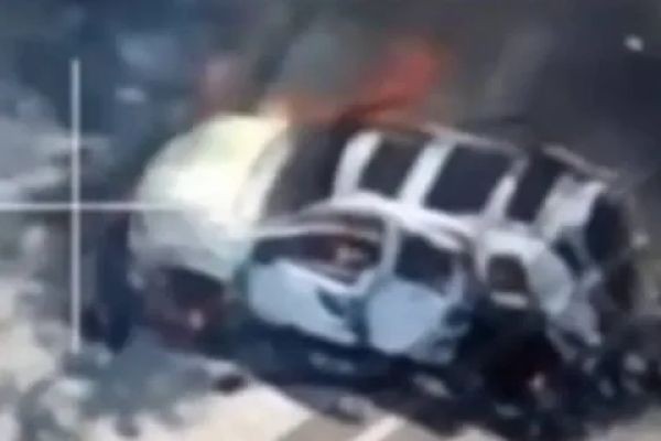 Russian drone destroys TCC car in Chernihiv region