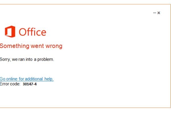 How to Fix Error code 30147-4 in Microsoft Office 365/2019/2021 Installation