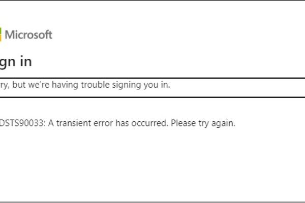 Error Message: Can’t sign into Outlook