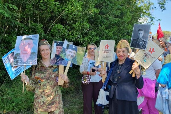Бессмертный полк в Риме