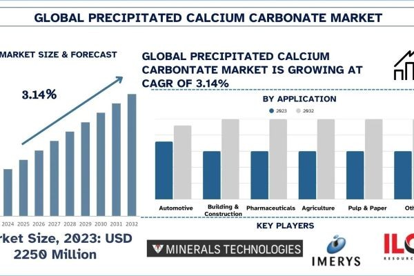Precipitated Calcium Carbonate Market Analysis by Size, Share, Growth, Trends and Research Report (2024–2032) | UnivDatos