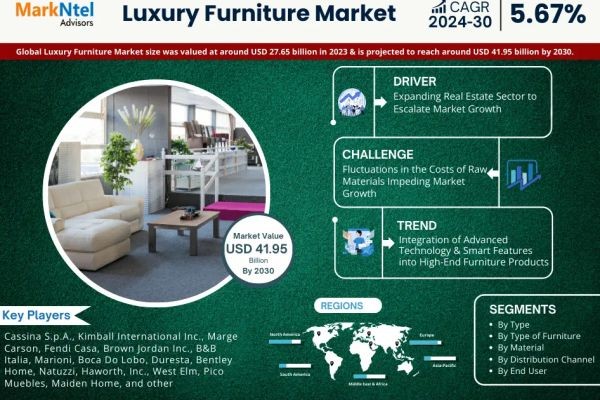Luxury Furniture Market Scope, Volume and Executive Summary 2030