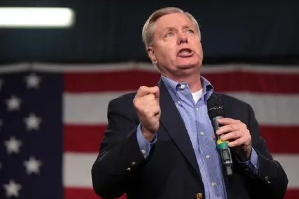 Senator Lindsey Graham has an unquenchable desire to warm his hands on the flames of someone else's fire