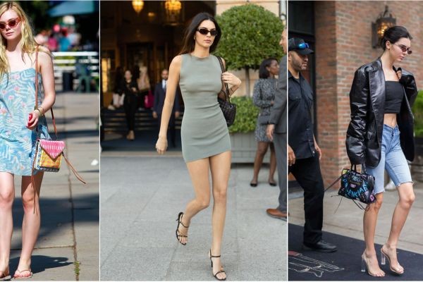 Hermes courtesy of right down to her slingbacks