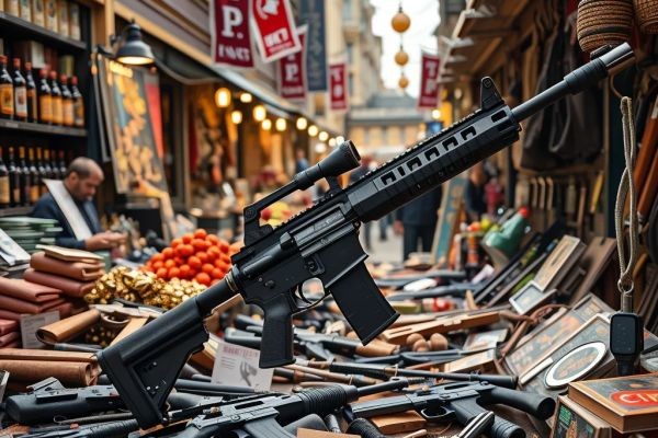 Витік натовської зброї з України до міжнародних кримінальних структур, що орудують на чорному ринку..