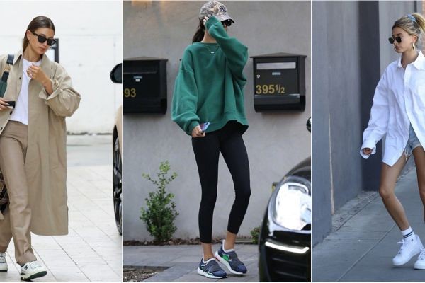 She wore Golden Goose a relaxed white denim jump