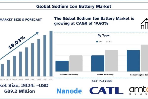 Sodium Ion Battery Market Report, Size, Overview, Trends & Analysis 2033