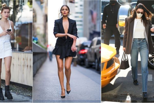 tossed around her neck to add something new