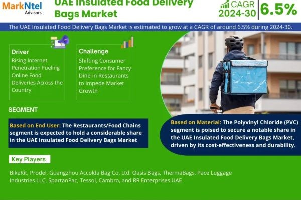 UAE Insulated Food Delivery Bags Market Expansion, Valuation by 2030