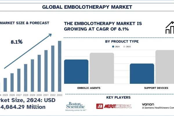 Embolotherapy Market Size, Growth, Trends, Forecast (2025-2033)