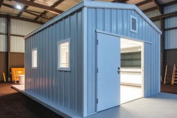 Smart Shed Bases Technology For Commercial Sites