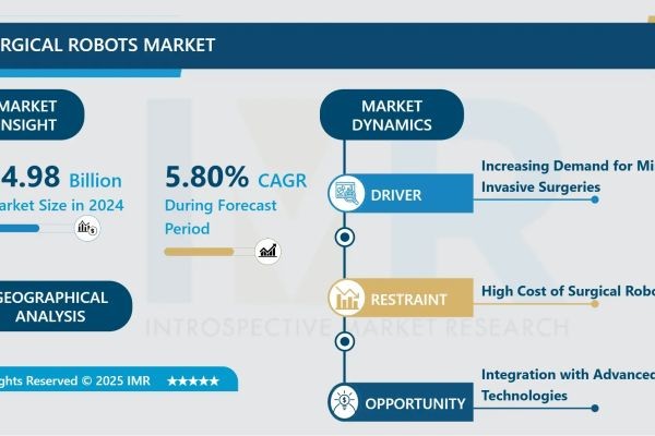 Surgical Robots Market Size to Reach USD 7.82 Billion by 2032