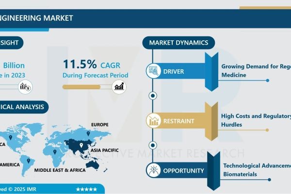 Tissue Engineering Market Size to Reach USD 28.8 Billion by 2032