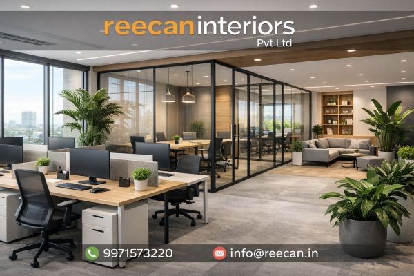 Office Interior in Gurgaon | Reecan Interiors – Smart & Modern Workspaces