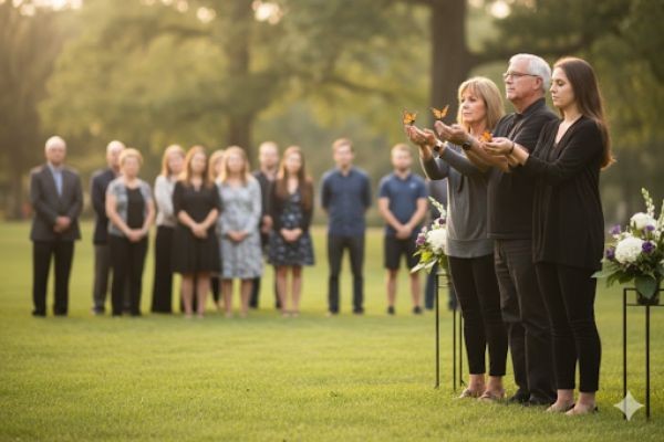 How Butterfly Release For Memorial Service Honors Loved Ones