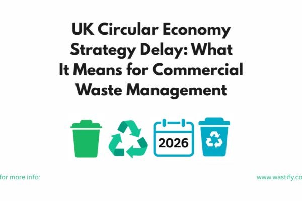 UK Circular Economy Strategy Delay: What It Means for Commercial Waste Management