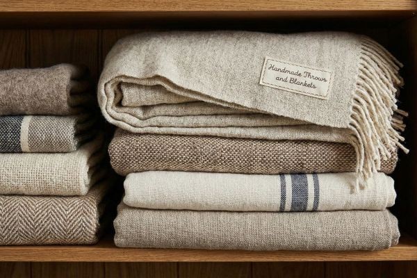 Elevate Home Comfort with Handmade Throws and Blankets