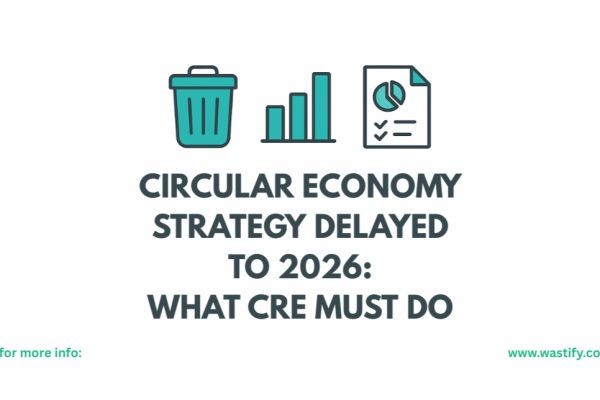 Circular economy strategy delayed to 2026: what CRE must do