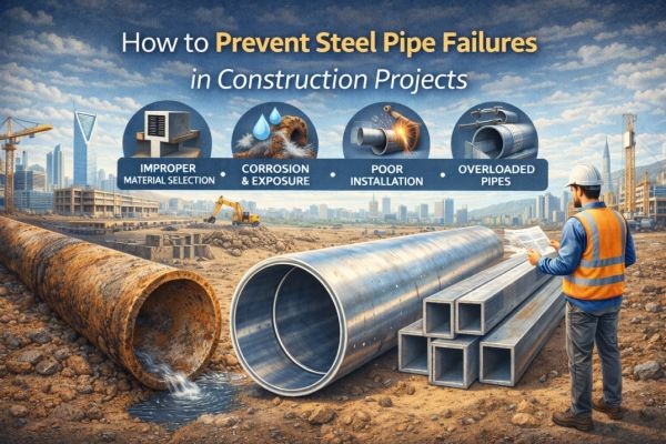 How to Prevent Steel Pipe Failures in Construction Projects