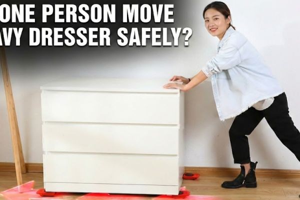 Can One Person Move a Heavy Dresser Safely?
