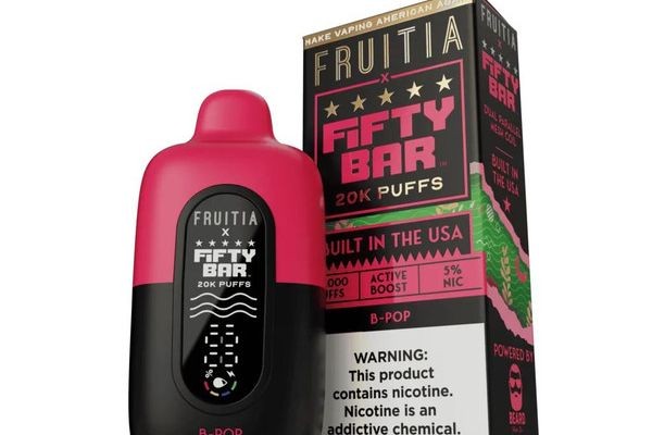 Fifty Bar X Fruitia Disposable – A Complete Review of Flavor, Power, and Performance