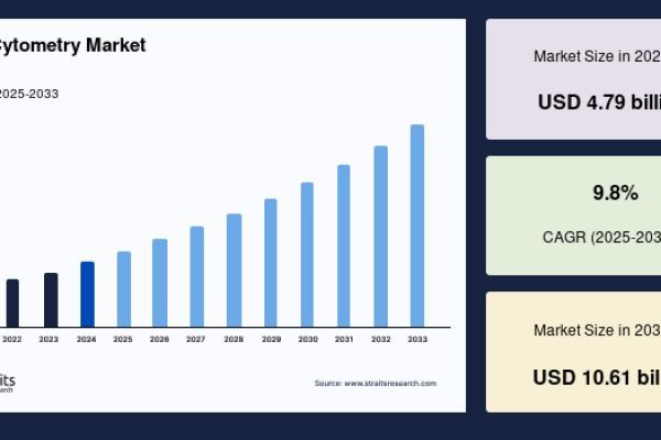 Flow Cytometry Market Size, Technological Advancements, and Industry Outlook Through 2033