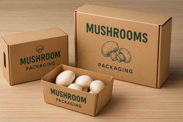 Cardboard Mushroom Boxes for Freshness, Branding, and Sustainable Packaging Solutions