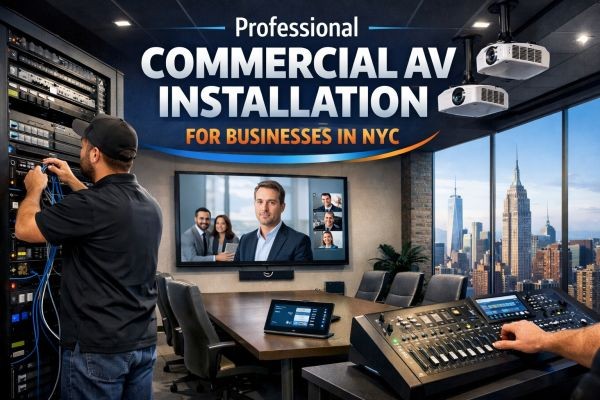 Commercial AV Installation For Professional Business Environments