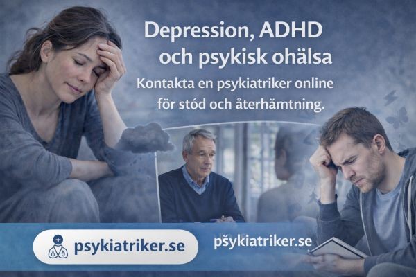 Depression, ADHD och psykisk ohälsa – vägen till stöd och återhämtning