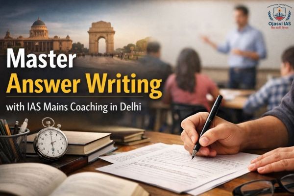 Master Answer Writing with IAS Mains Coaching in Delhi