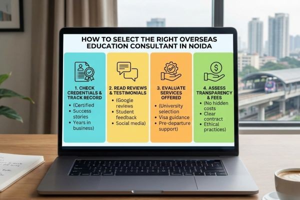 How to Select the Right Overseas Education Consultant in Noida?