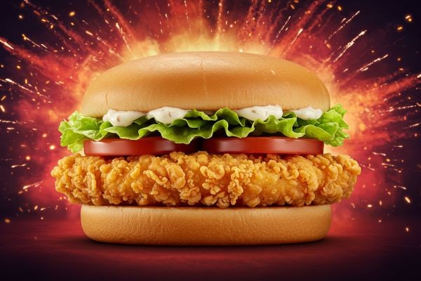 Zinger Chicken Burger – A Crispy Chicken Delight That Burger Lovers Can’t Resist!