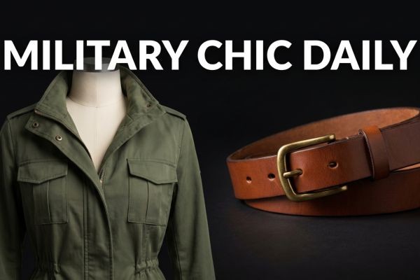 Everyday Glamour with These Iconic Women's Army Green Jackets