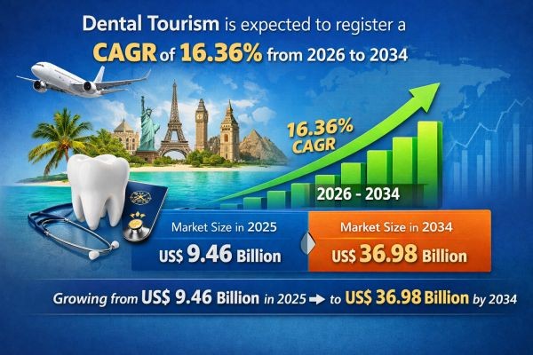 North America Dental Tourism Market: Trends, Drivers, and Regional Insights by 2034
