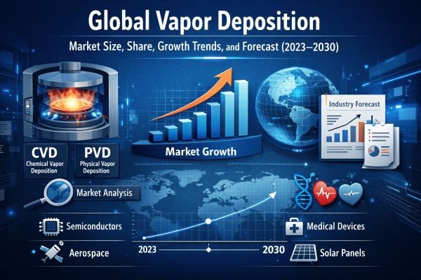 Global Vapor Deposition Market Size, Share, Growth Trends, and Forecast (2023–2030)