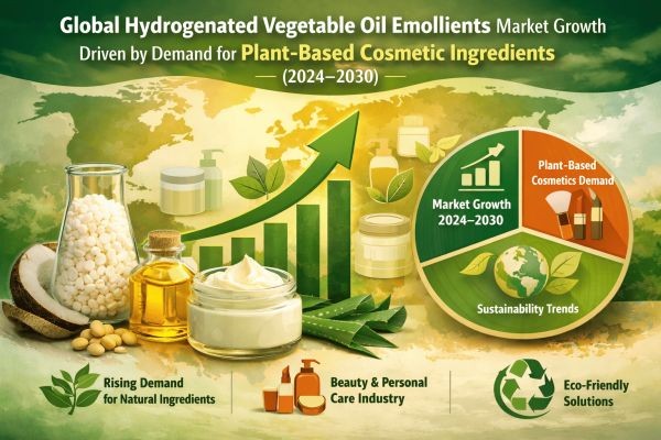 Global Hydrogenated Vegetable Oil Emollients Market Growth Driven by Demand for Plant-Based Cosmetic Ingredients (2024–2030)