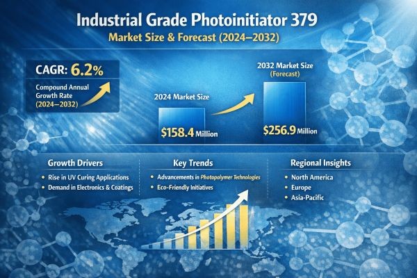 Industrial Grade Photoinitiator 379 Market Size & Forecast (2024–2032) | CAGR 6.2%, Growth Trends & Industry Insights