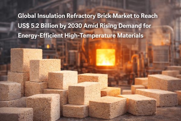 Global Insulation Refractory Brick Market to Reach US$ 5.2 Billion by 2030 Amid Rising Demand for Energy-Efficient High-Temperature Materials