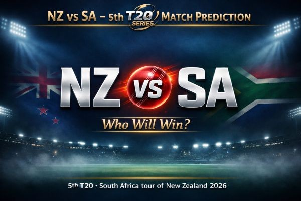 NZ vs SA 5th T20I Match Prediction – One Game, One Winner, Everything on the Line