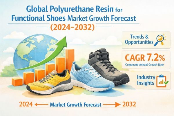 Global Polyurethane Resin for Functional Shoes Market Growth Forecast (2024–2032) | Trends, CAGR 7.2%, Industry Insights