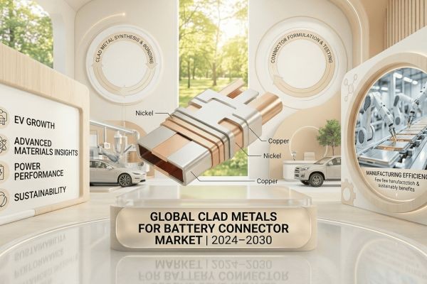 Global Clad Metals for Battery Connector Market (2024–2030) | EV Growth & Advanced Materials Insights