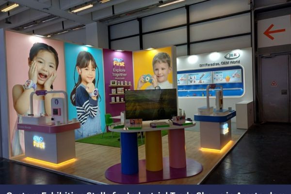 Custom Exhibition Stalls for Industrial Trade Shows in Amsterdam