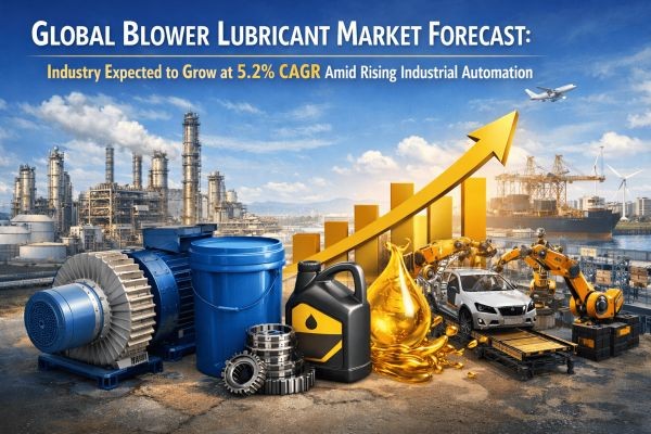 Global Blower Lubricant Market Forecast: Industry Expected to Grow at 5.2% CAGR Amid Rising Industrial Automation