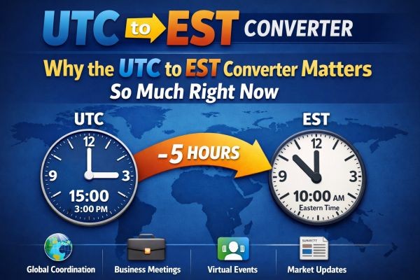 Ultimate UTC to EST Converter for Smart Traders 2026